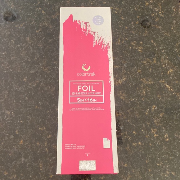 Colortrak Professional Haircoloring Foil, 200 sheets, 5” x 16”, New Unopened pkg - Picture 3 of 8